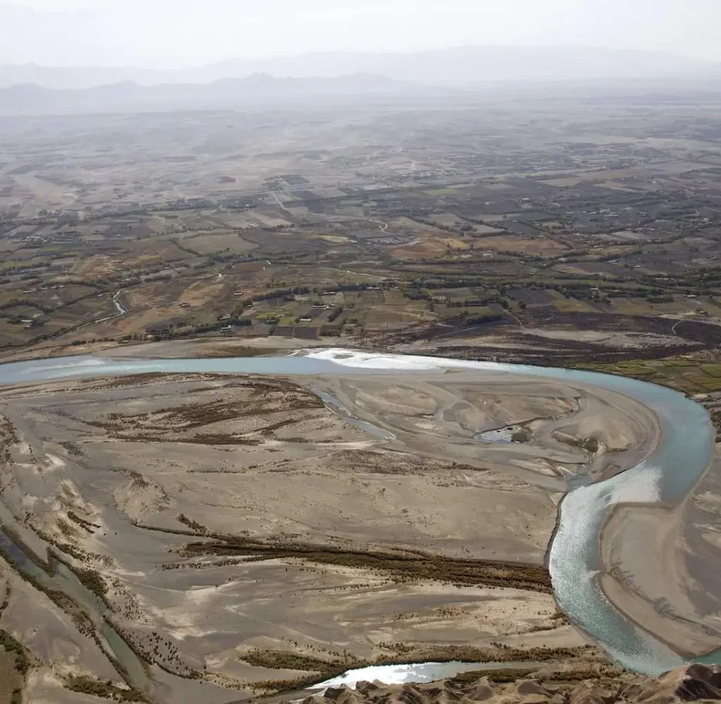 Flow of Helmand river is dropping day by day due to climate change