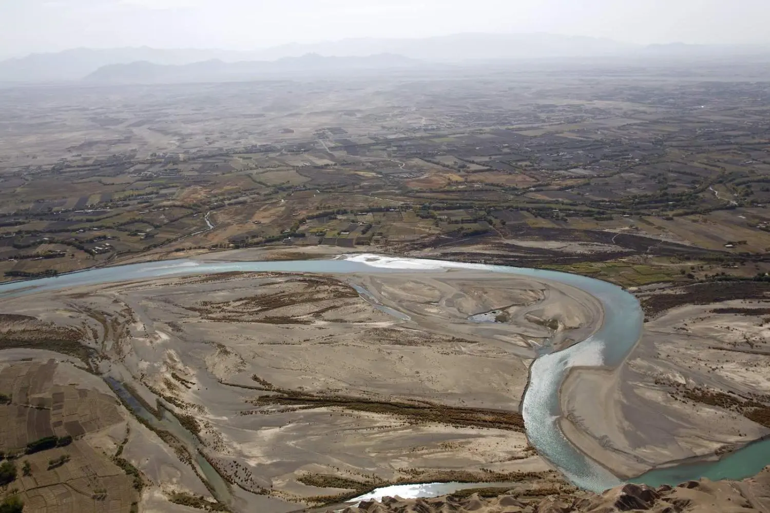 Flow of Helmand river is dropping day by day due to climate change