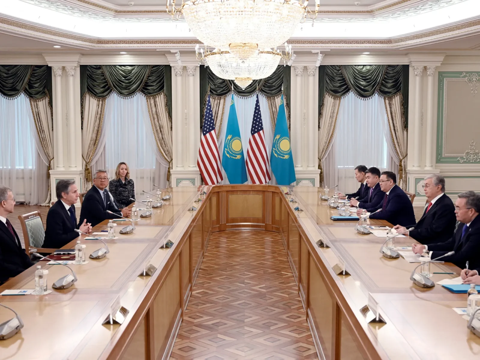 Blinken meets Central Asian leaders