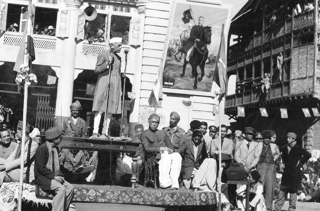 Nehru in Kashmir