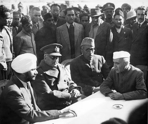 Nehru in Kashmir India