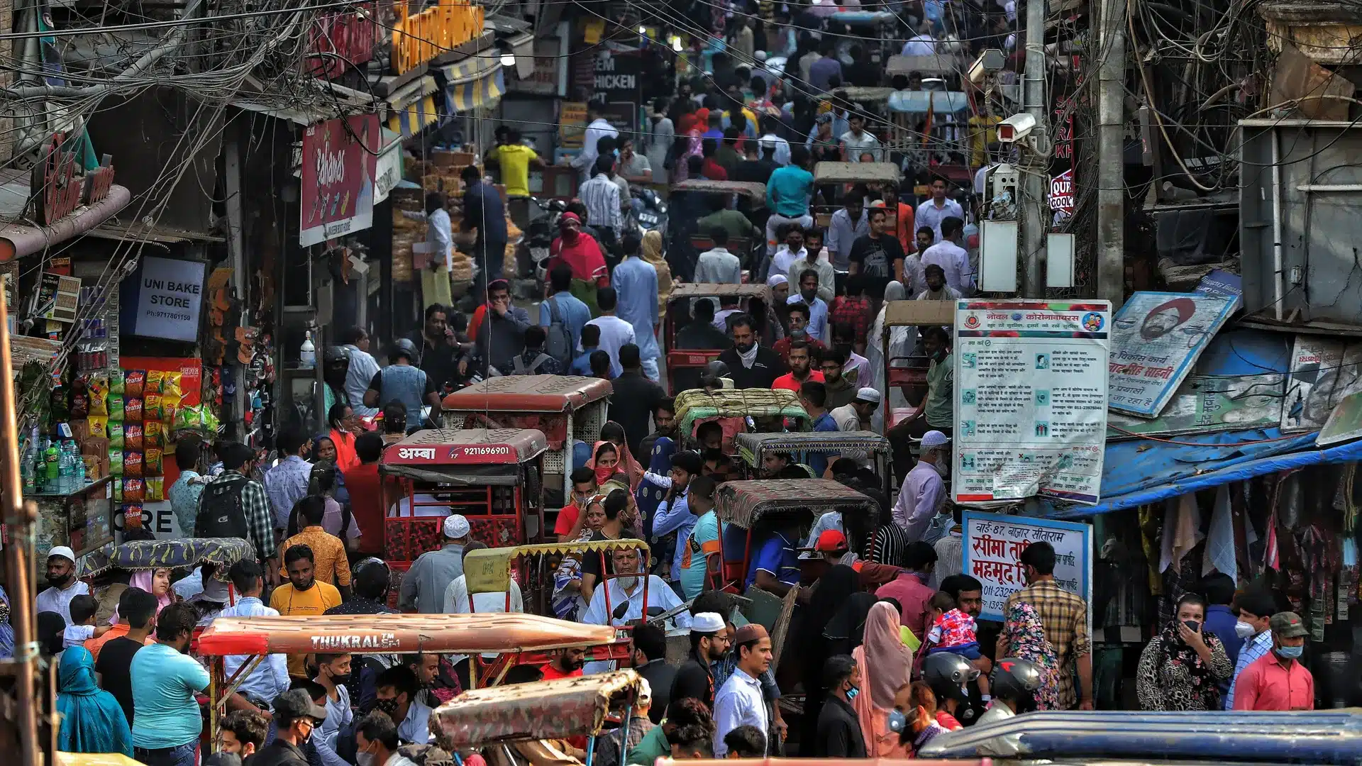 India faces diverse challenges beyond economics, including imminent overtaking of China as the world's most populous nation [Getty Images].