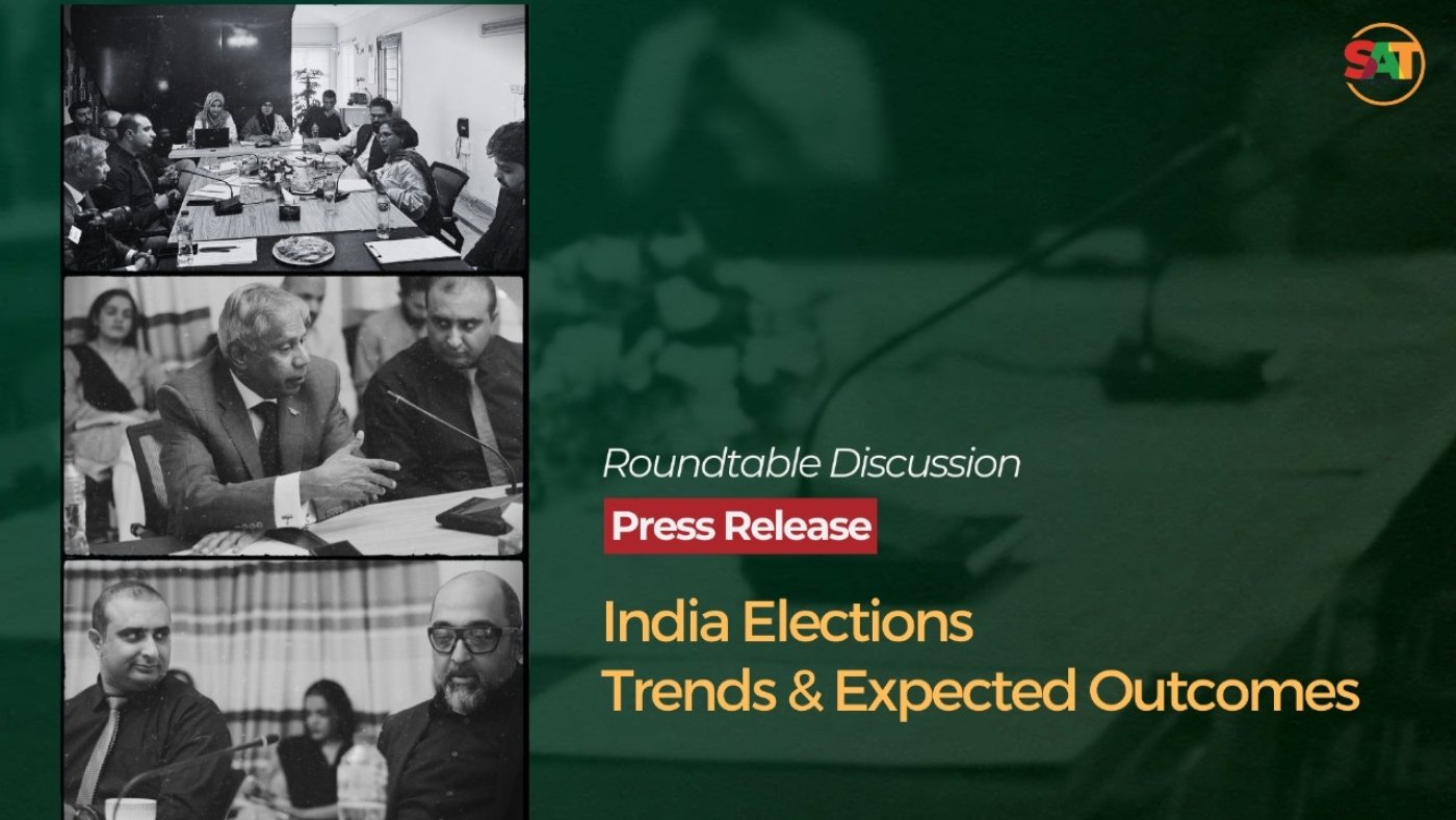 South Asia Times (SAT) held Roundtable Discussion on India's Lok Sabha Elections.