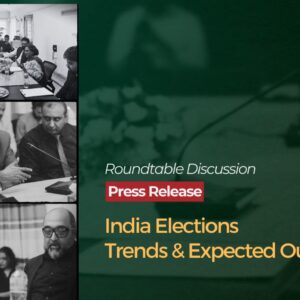 South Asia Times (SAT) held Roundtable Discussion on India's Lok Sabha Elections.