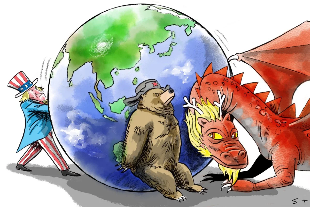 The SCO's westward expansion, with Belarus joining, shifts dynamics as the Eagle Nation eyes Russia and China's influence [Image via SCMP].