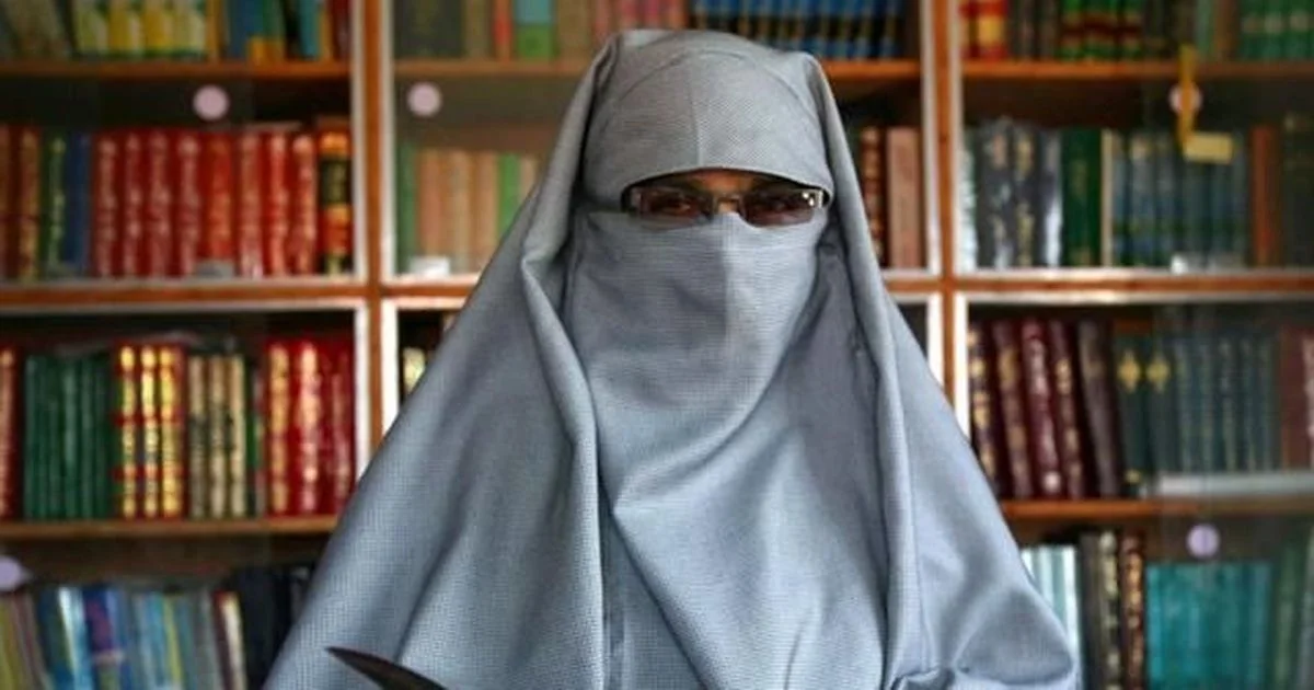 Asiya Andrabi [Kashmir Media Service].