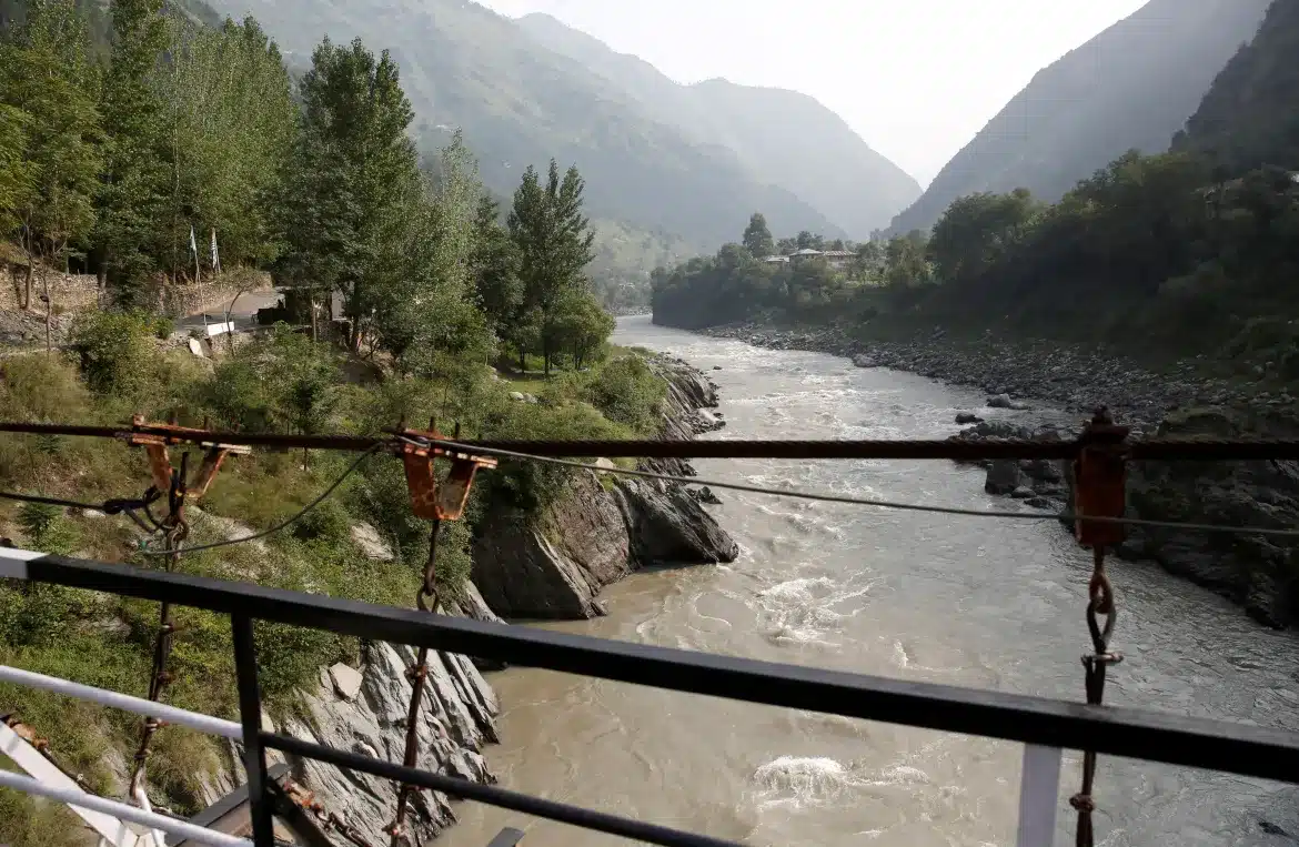 Jammu & Kashmir: The Neelam River flows between Pakistan and India administered Kashmir in Teetwal [Reuters].