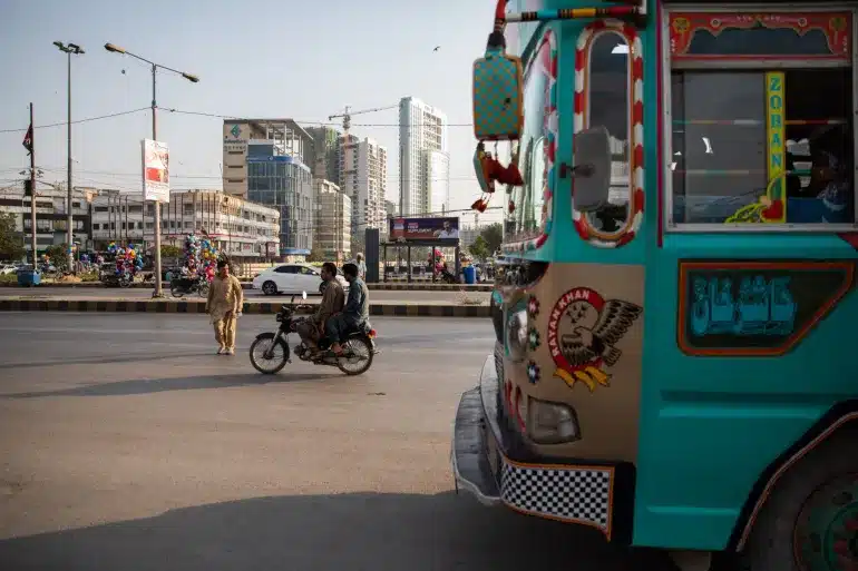 The formation of Pakistan's Special Investment Facilitation Council (SIFC) aimed to enhance and simplify the country's investment climate [Image via Bloomberg].