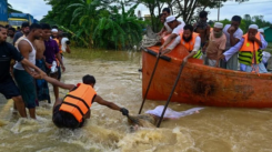 Bangladesh faces a surge in waterborne diseases after devastating floods, with millions stranded and in urgent need of aid.