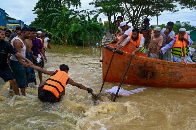 Bangladesh faces a surge in waterborne diseases after devastating floods, with millions stranded and in urgent need of aid.