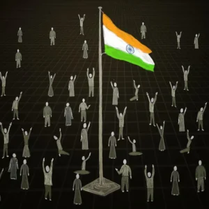 The UN Human Rights Committee's review challenges the image of India’s democracy, uncovering systemic abuses and global repression. [Illustration by Nithya Subramanian via Scroll]