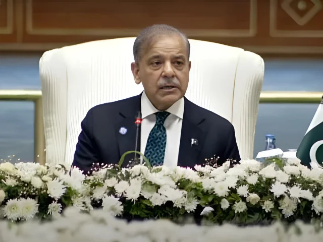 Prime Minister Shehbaz Sharif urges regional cooperation to stop use of Afghan soil for terrorism and enhance economic development.