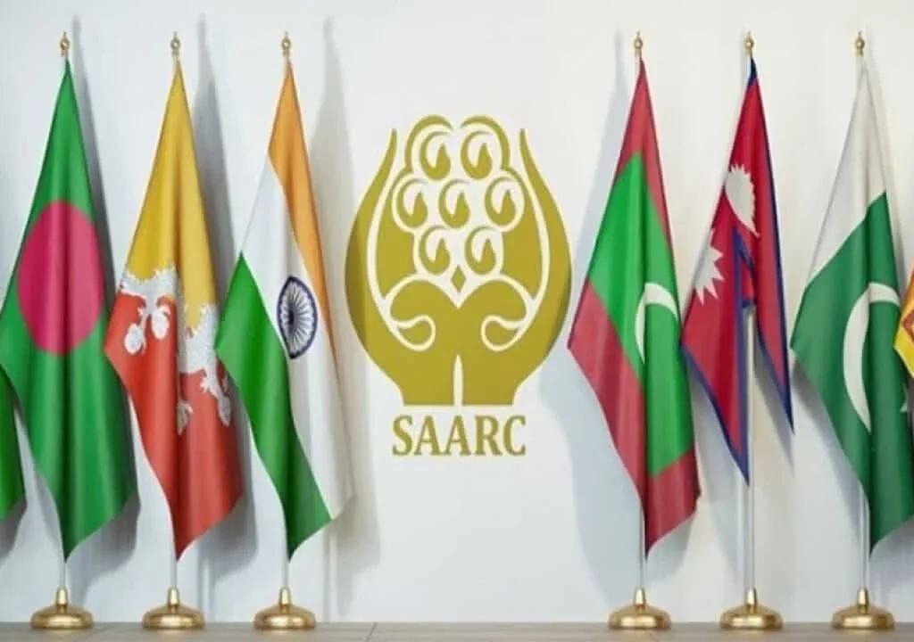 Flags of SAARC members countries [Shutterstock]