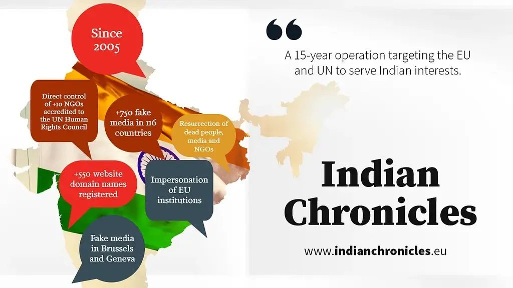 EU Disinformation Lab Report on India's Disinformation Campaign Against Pakistan [Disinfo]