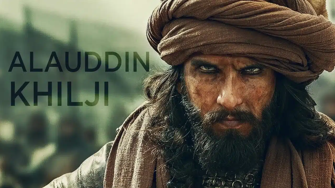 The character of Alauddin Khilji in the movie 'Padmaavat'