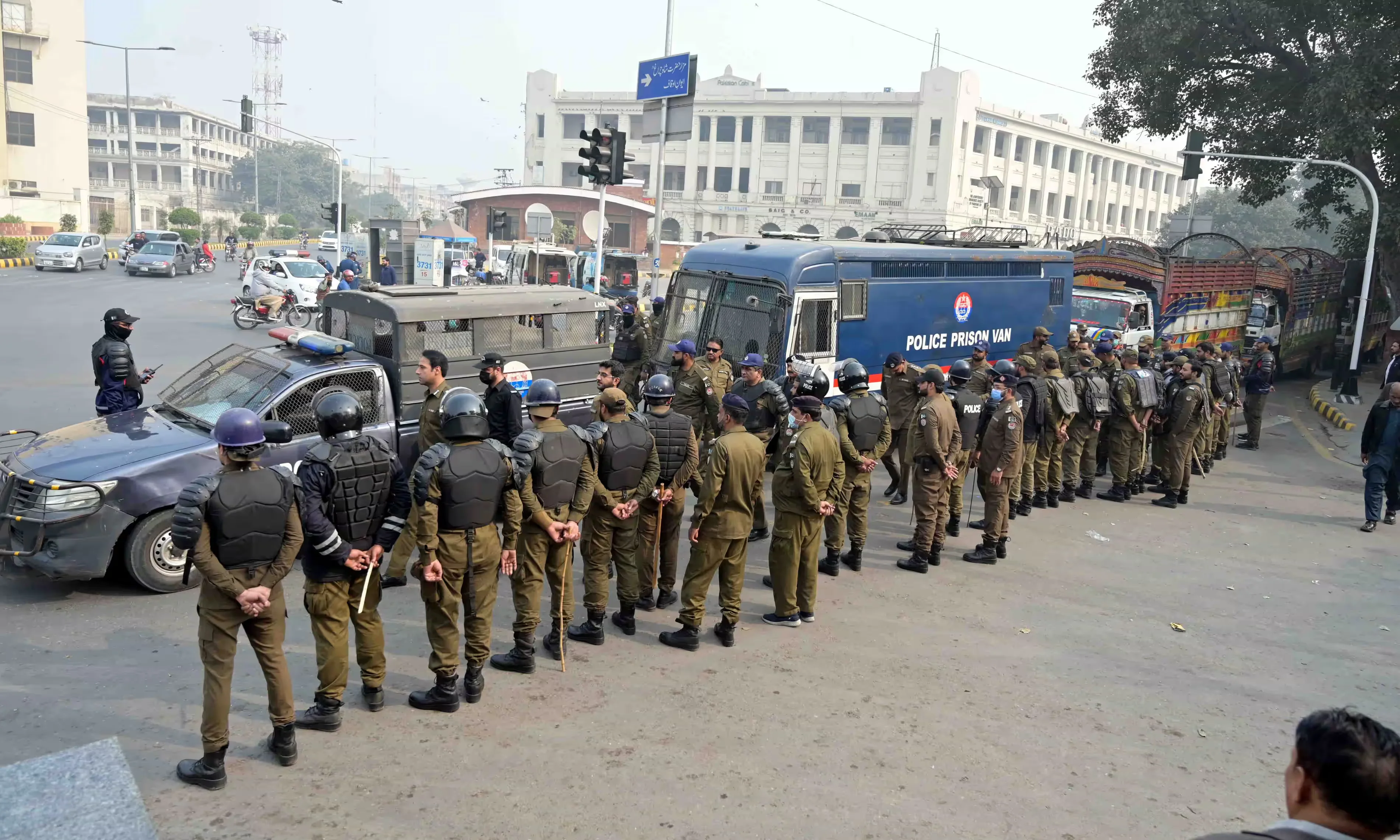 The ongoing PTI protests and the government's reliance on lockdowns reveal a deeper governance crisis in Pakistan, disrupting the economy, causing loss of life, and exacerbating political instability. [Photograph: A Hussain/EPA]