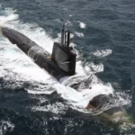 Indian Navy rescues 11 after fishing vessel collides with Scorpene-class naval submarine off Goa coast; 2 still missing. [Image via NDTV]