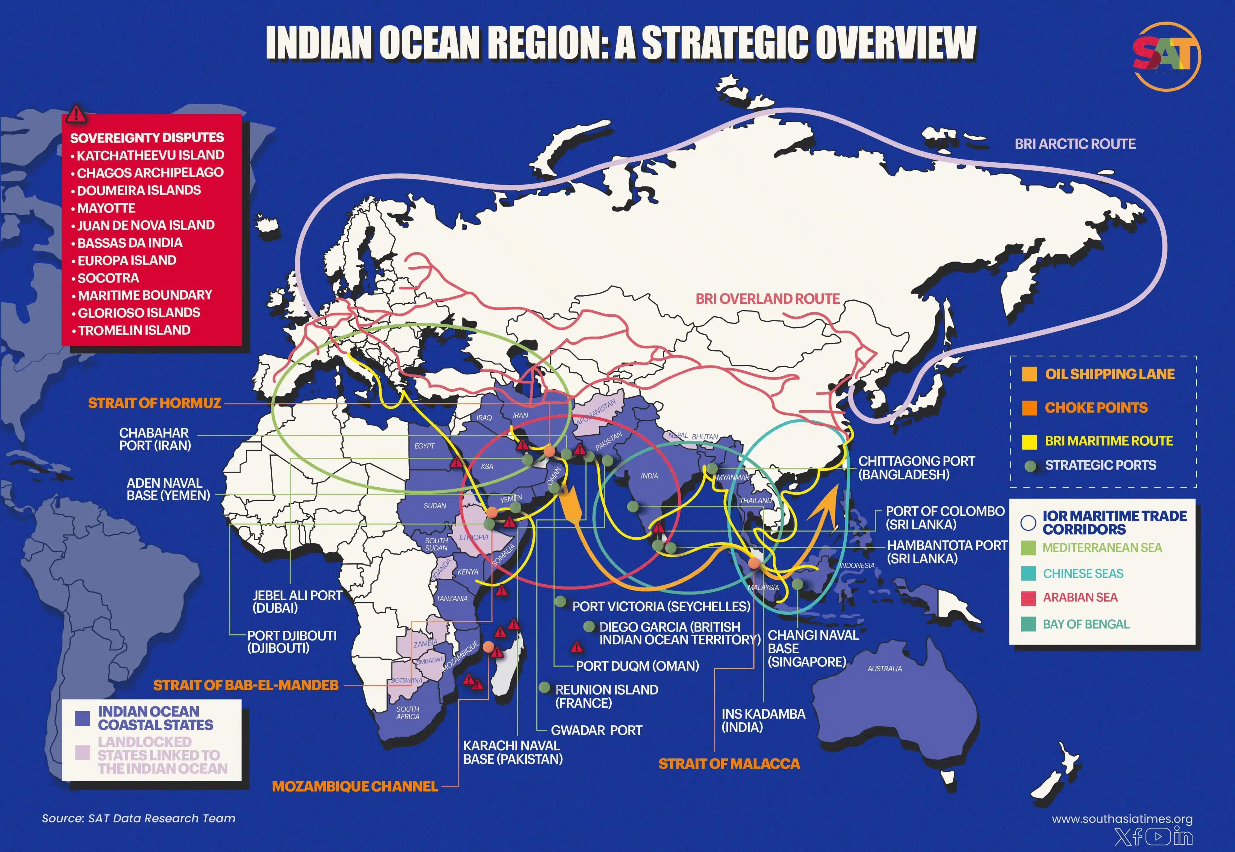 Indian Ocean Region: A Strategic Overview [SAT Infovisions]