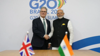 UK to resume free trade deal talks with India in 2025, focusing on strategic partnership and economic growth. [Image via Reuters]