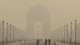 Pollution levels soar in Delhi, with toxic smog persisting and severely impacting air quality across northern India. [Image via Reuters]