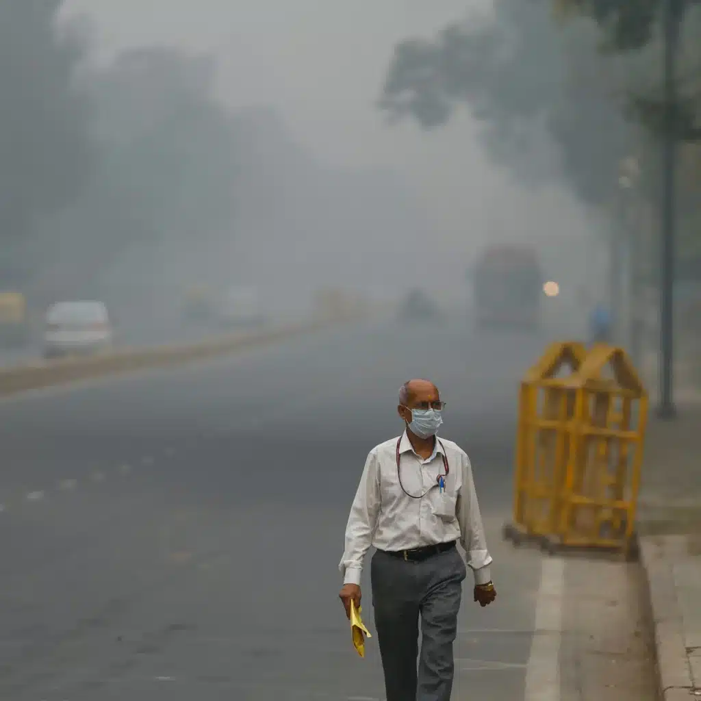 Delhi faces 'severe' air pollution, with record AQI levels causing flight disruptions and poor visibility. [Image via Reuters]