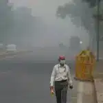 Delhi faces 'severe' air pollution, with record AQI levels causing flight disruptions and poor visibility. [Image via Reuters]