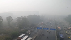 Delhi battles severe AQI, with banned services, online schools, and health warnings as pollution reaches hazardous levels. [Image via NDTV]