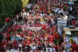 Thousands rally in Dhaka, Bangladesh, as BNP urges the interim government to set an election timeline and implement swift reforms. [The Seattle Times]