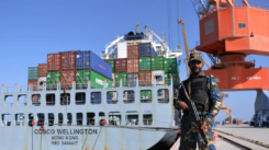 CPEC's maritime dimension is set to transform Pakistan's coastal trade, unlocking vast economic potential and a new era of maritime growth. [Image via Aamir Qureshi/AFP/Getty Images]