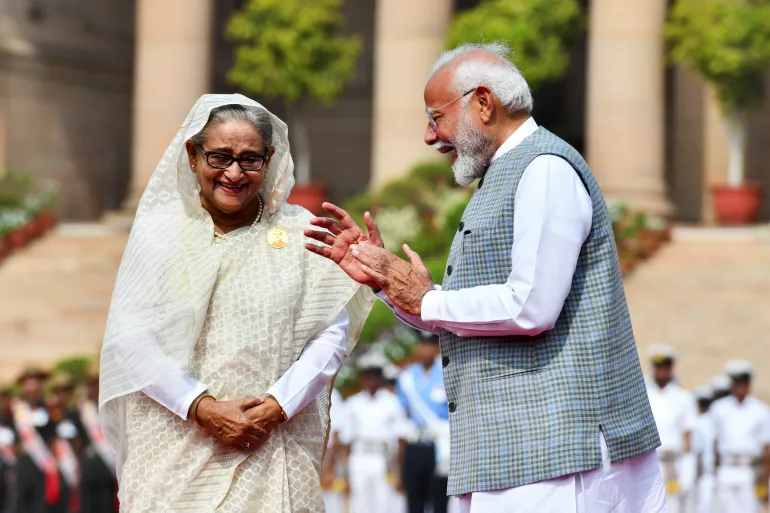 Bangladesh urges India to extradite ex-PM Sheikh Hasina for 'judicial process' over charges of genocide, corruption, and abuse of power. [Image via Reuters]