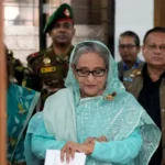 India faces pressure over extradition request for Sheikh Hasina by Bangladesh, straining diplomatic ties between the nations. [Image via VoA/File]