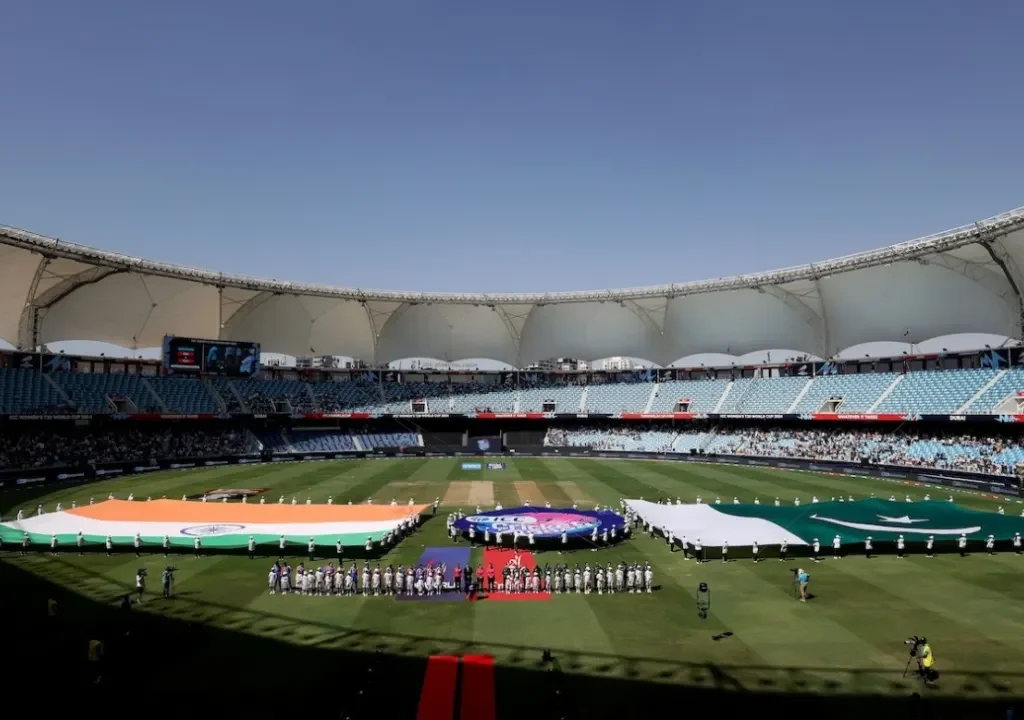 PCB suggests a hybrid model for the Champions Trophy, asking for equal treatment in future tournaments in India. [Image via ESPN CricInfo]