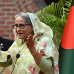 Bangladesh requests India's extradition of Sheikh Hasina on charges of crimes against humanity following violent protests. [Image via AFP/File]