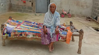 Hamida Banu, missing for 22 years, was found in Pakistan and reunited with her family after a YouTube video discovery. [Image via BBC]