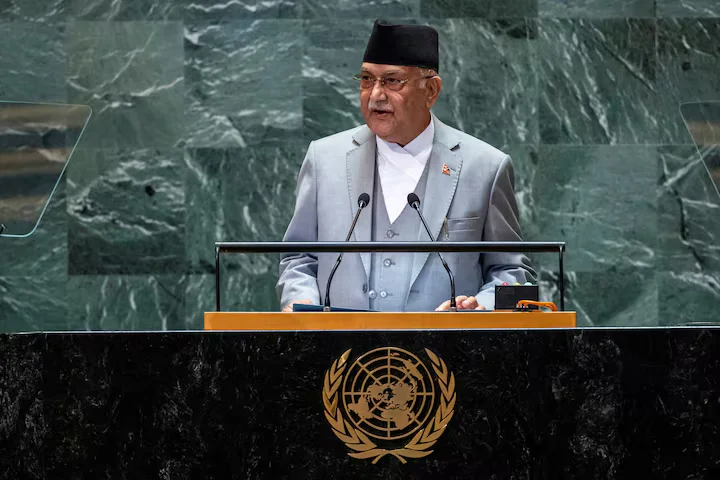 Nepal's Prime Minister K.P. Sharma Oli, pivots from India to China, seeking economic development and infrastructure projects through new ties. [Image via Reuters]