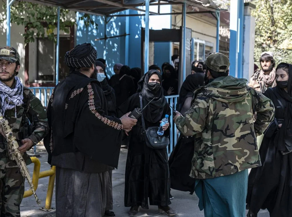 US Embassy condemns IEA injustice against women in Afghanistan, warning it threatens global justice and human rights. [Image via Khaama]