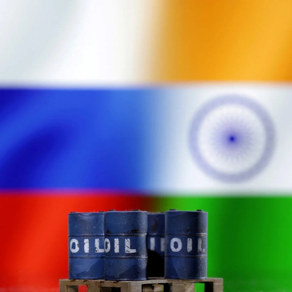 India's refiners face challenges securing Russian crude, with a shift toward long-term contracts and rising Middle Eastern imports. [Image via Reuters]