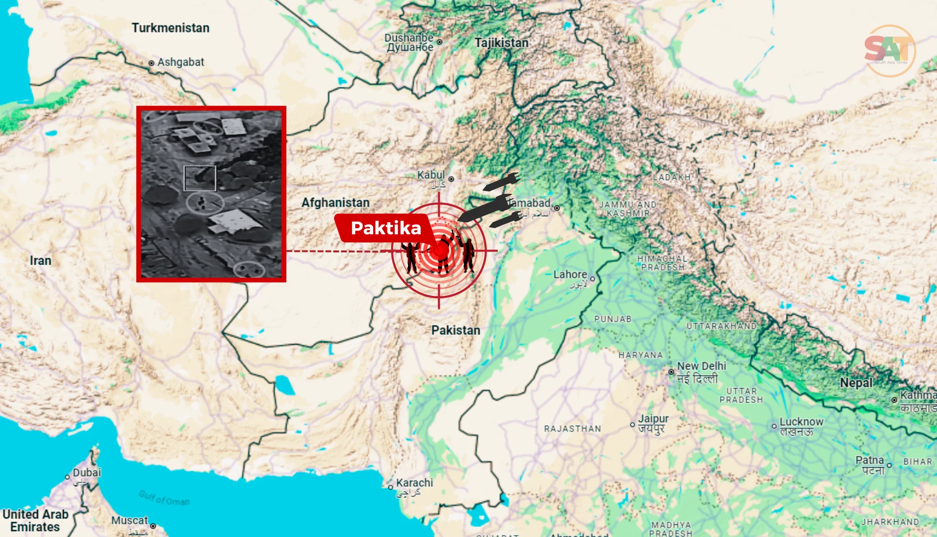 Pakistan tackles the TTP challenge with precision airstrikes and diplomatic overtures. Can this balance rewrite the region’s security narrative? [Image via SAT Creatives]