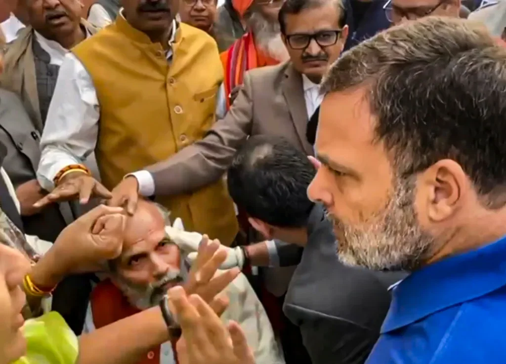 Congress condemns FIR against Rahul Gandhi, calling it a BJP tactic, amid allegations of physical confrontation in Parliament. [Image via NDTV]