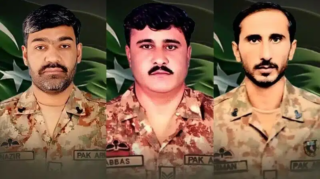 Three soldiers martyred, 19 terrorists killed in Khyber Pakhtunkhwa during military operations on Tuesday, says ISPR. [Image via ISPR]