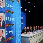 Belarus election: Lukashenko declared winner in disputed vote; Western nations reject results, call for sanctions. [Image via Reuters]