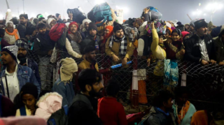 Dozens killed in a stampede at Maha Kumbh Mela in Prayagraj as millions gather for a sacred dip on auspicious day. [Image via Reuters]