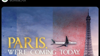 PM Shehbaz Sharif orders probe into PIA advertisement sparking controversy over 9/11 imagery on flight to Paris. [Image via South China Morning Post]