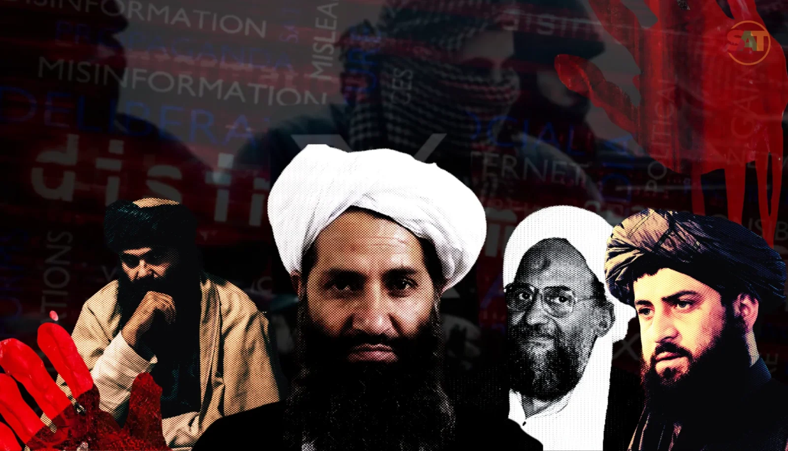 Afghan Twitter revives "Napak Army" rhetoric, attacking Pakistan Army with extremist narratives amid Taliban's governance failures. [Image via SAT Creatives]