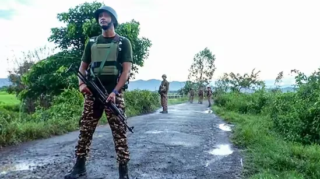 Militants attacked Kadangband in Indian district of Imphal West at 1 am; village volunteers returned fire as security forces intervened. [Representational Image via ANI]