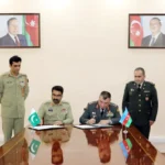 Deputy Commander of the Land Forces of the Azerbaijan Army and Pakistan Army delegation strengthen military ties, sign staff talks deal to boost joint exercises and expertise. [Image via Azerbaycan 24]