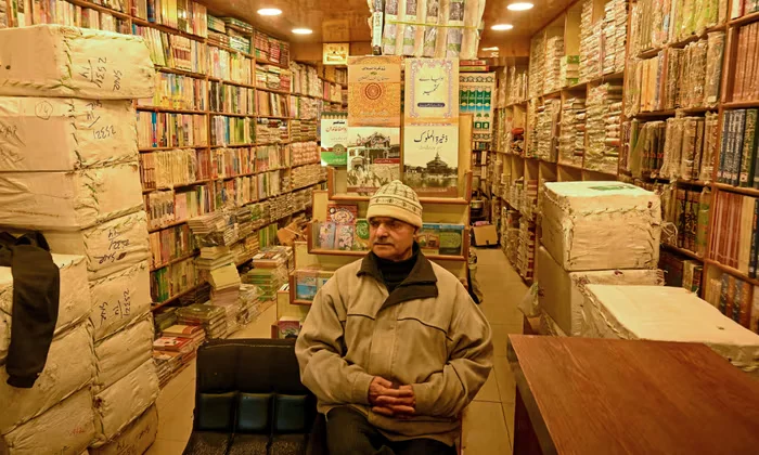 Indian police raid bookstores in Kashmir, seizing 650+ books, sparking outrage over suppression of free speech and dissent.