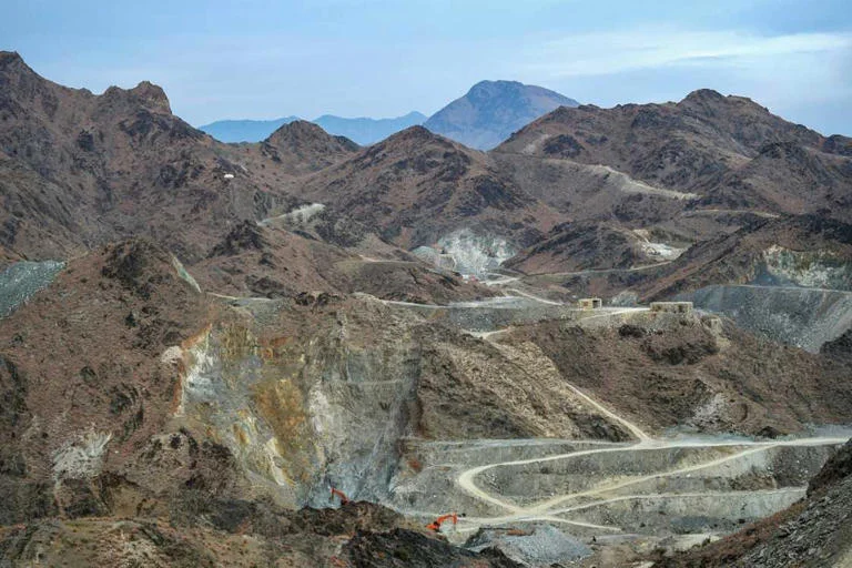 The Taliban pushes for foreign mining investments in Afghanistan's trillion-dollar mineral wealth, despite environmental risks. [Image via AFP]