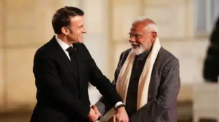 Modi's visit to France and the US focuses on AI collaboration, strategic partnerships, defense, and trade talks. [Image via AP]