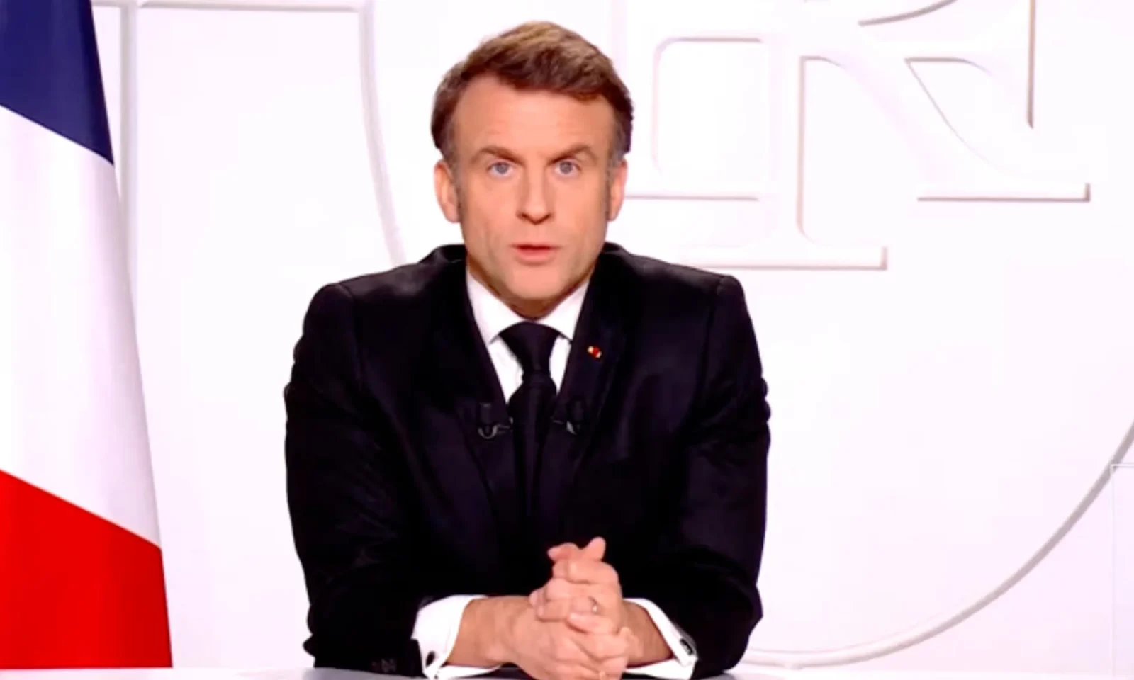 Macron warns that Russian aggression "knows no borders," urges EU defense boost, and prepares for potential US policy shifts. [Image via Reuters]